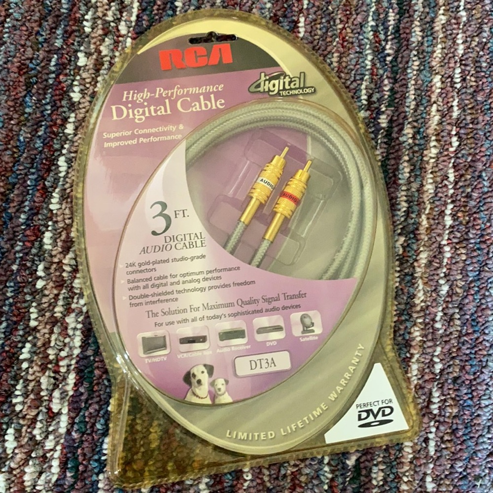 ~RCA~ High-Performance Digital 3-Ft. Cable